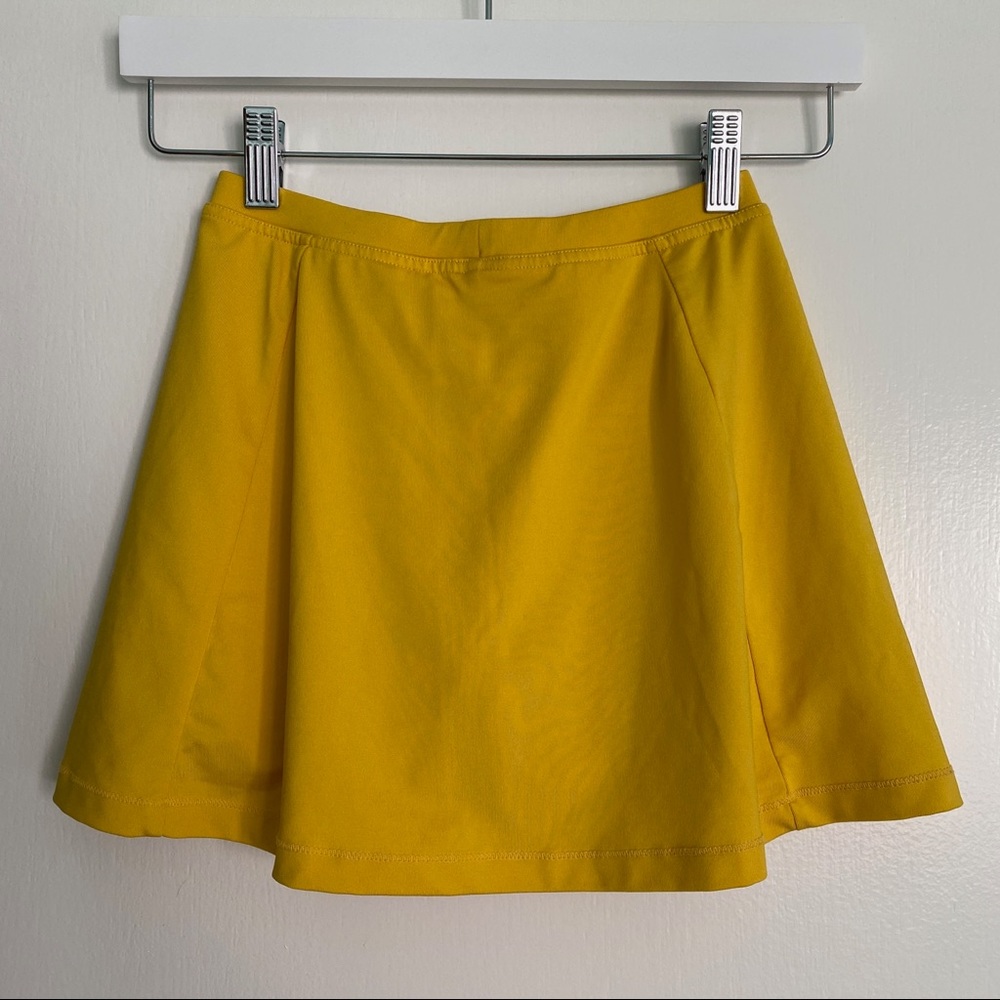 BCG Mustard Yellow Tennis Skirt:size xs